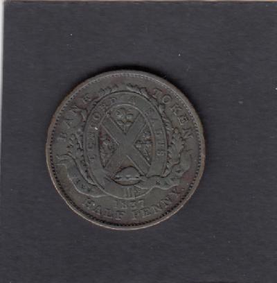 Beschrijving: 1/2 Penny 